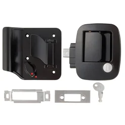 #013-688 – Bauer Key’d-A-Like Metal Towable Lock w/keys