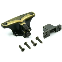 #013-020 – English Positive Thumb Catch 3/8″ Strike, 1 Set