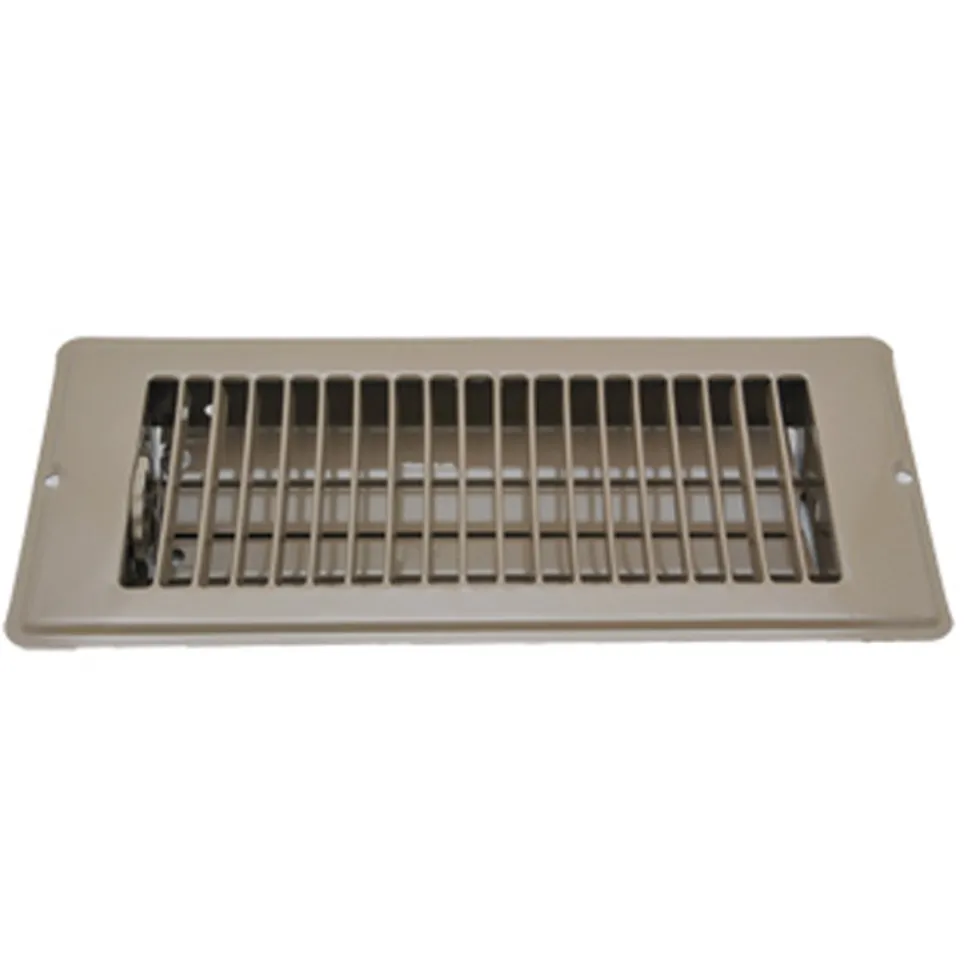 #013-628 – Floor Register, Brown, 4″ x 10″