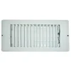 #013-625 – Floor Register, White, 4″ x 8″