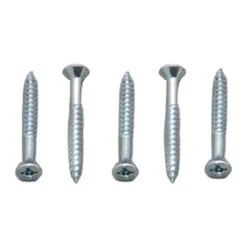 #012-FSQ50Z – 8 x 1-1/2 Flat Head Square Recess, Zinc, 50 Pack