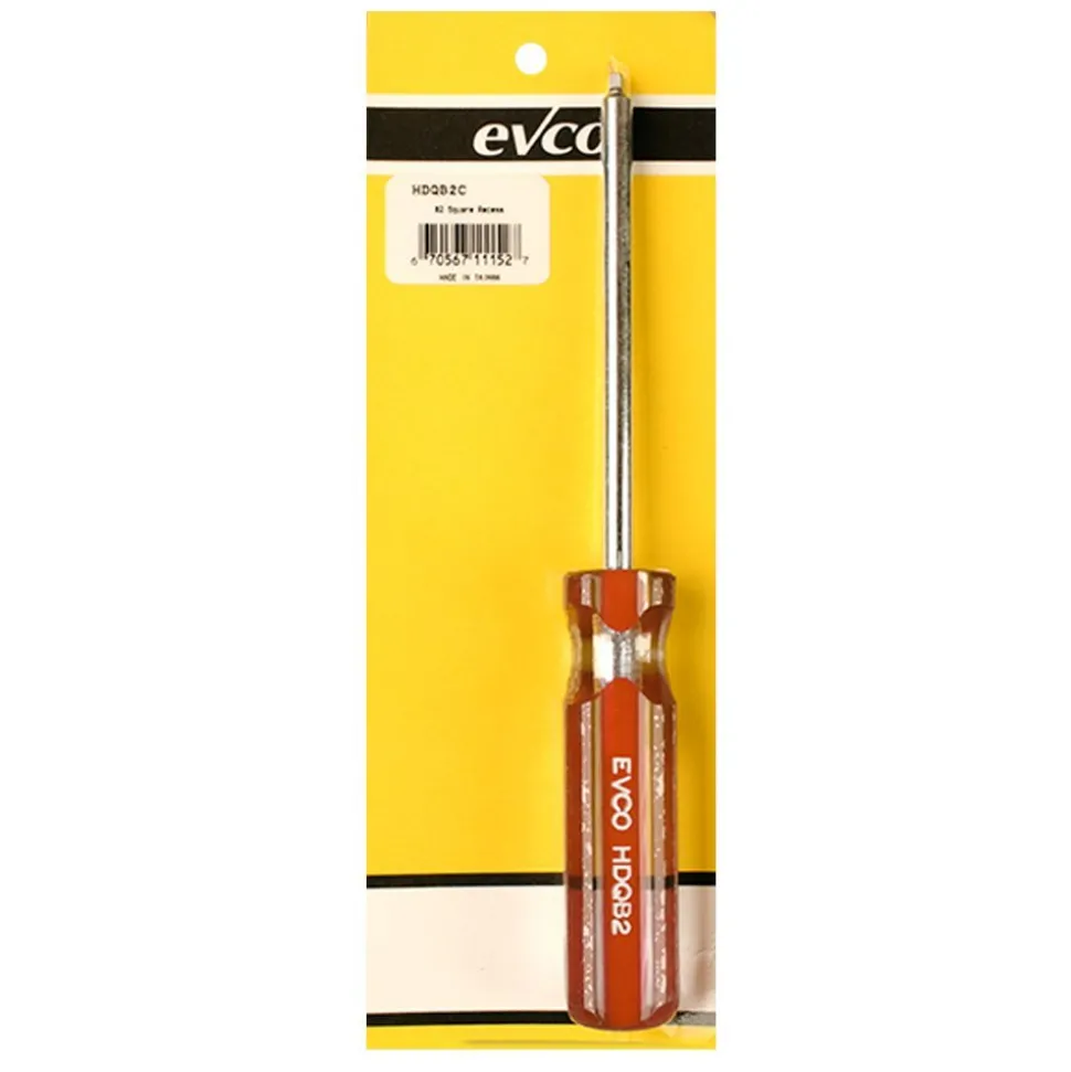 #009-HDQB2C – #2 Square Recess Screwdriver Standard, Pkg.
