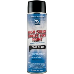 #350 – High Solids Flat Black Spray Paint