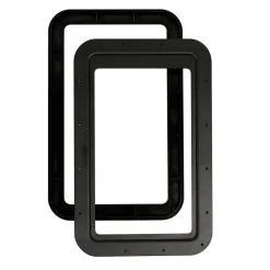 #015-2014782 – Inner & Outer Window Frame for Thin Shade, w/Seal, Black