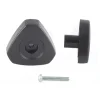 #013-713 – Mini Window Knob w/Screw, Black
