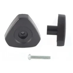 #013-713 – Mini Window Knob w/Screw, Black
