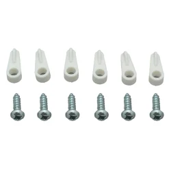 #013-436 – Nylon Clip w/Screws 1/16″, 6 Pack