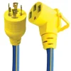 #16-00520 – 4 Prong 30-50 AMP 18″ Ext. Cord & Adapter w/EZEEGRIP Handle