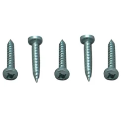 #012-PSQ1000 – 8 x 1 Pan Head Square Recess Screw, Zinc, 1000 Pack