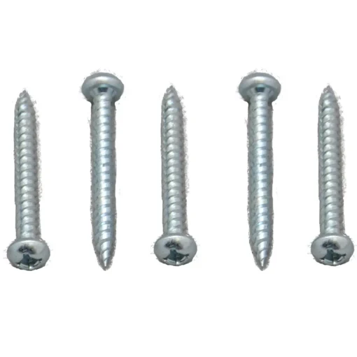 #012-PSQ500 – 8 x 1-1/2 Pan Head Square Recess Screw, Zinc, 500 Pack