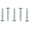 #012-RT500 – 6 x 1-1/2 Oval Head Tri Screw, Zinc, 500 Pack