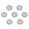 #012-RW50 – Rosettes only, White, 50 Pack