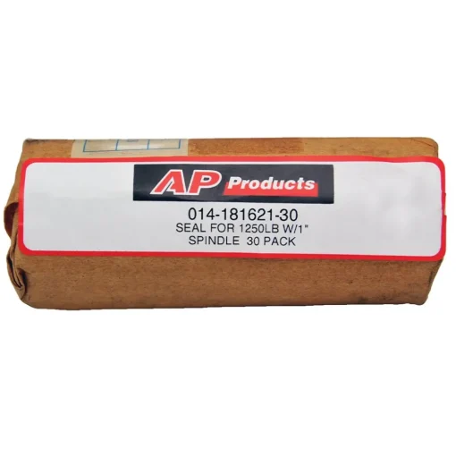 #014-181621-30 – Seal for 1250 lb. w/1” spindle I.D. 1.249” (30 pack sleeve)
