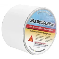 #017-413828-5 – SIKA Multiseal Plus Tape, 4″ x 5′ Roll, White