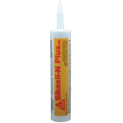 #017-432055 – SIKASIL N PLUS Silicone Sealant, 295 ML, Black