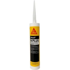 #017-412136 – SIKASIL N-Plus Silicone Sealant, 295 ML, White