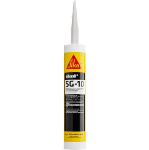 #017-412771 – SIKASIL SG-10 Silicone Sealant, 295 ML, Clear