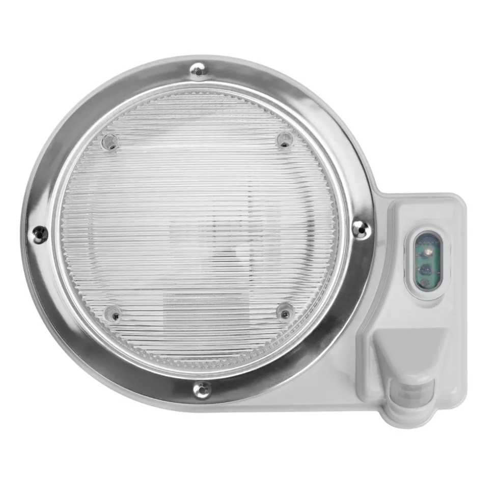 #016-SL2000 – Round Scare Motion Light – White