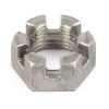 #014-122081 – 6 Slot Spindle Nut, 1″-14 UNS