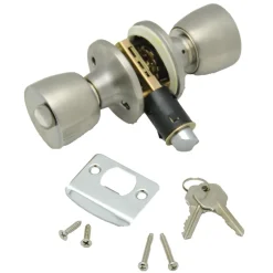 #013-220-SS – Interior Entry Lock, Stainless Steel