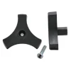 #013-512 – Window Knob Short w/Screw, Black